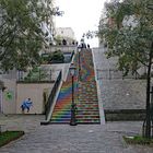 Die Treppen des Quartier Montmartre