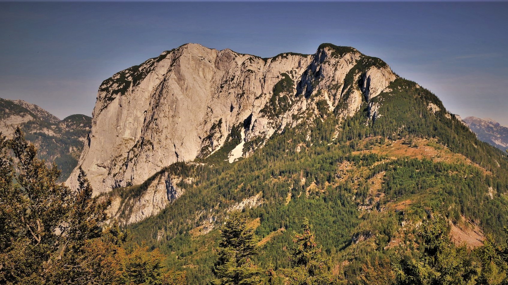 Die Trisselwand in ihrer ganzen Größe