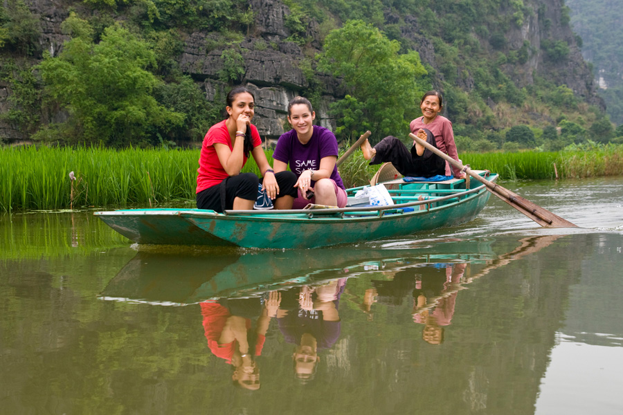 Die trockene Halongbuch Vietnam