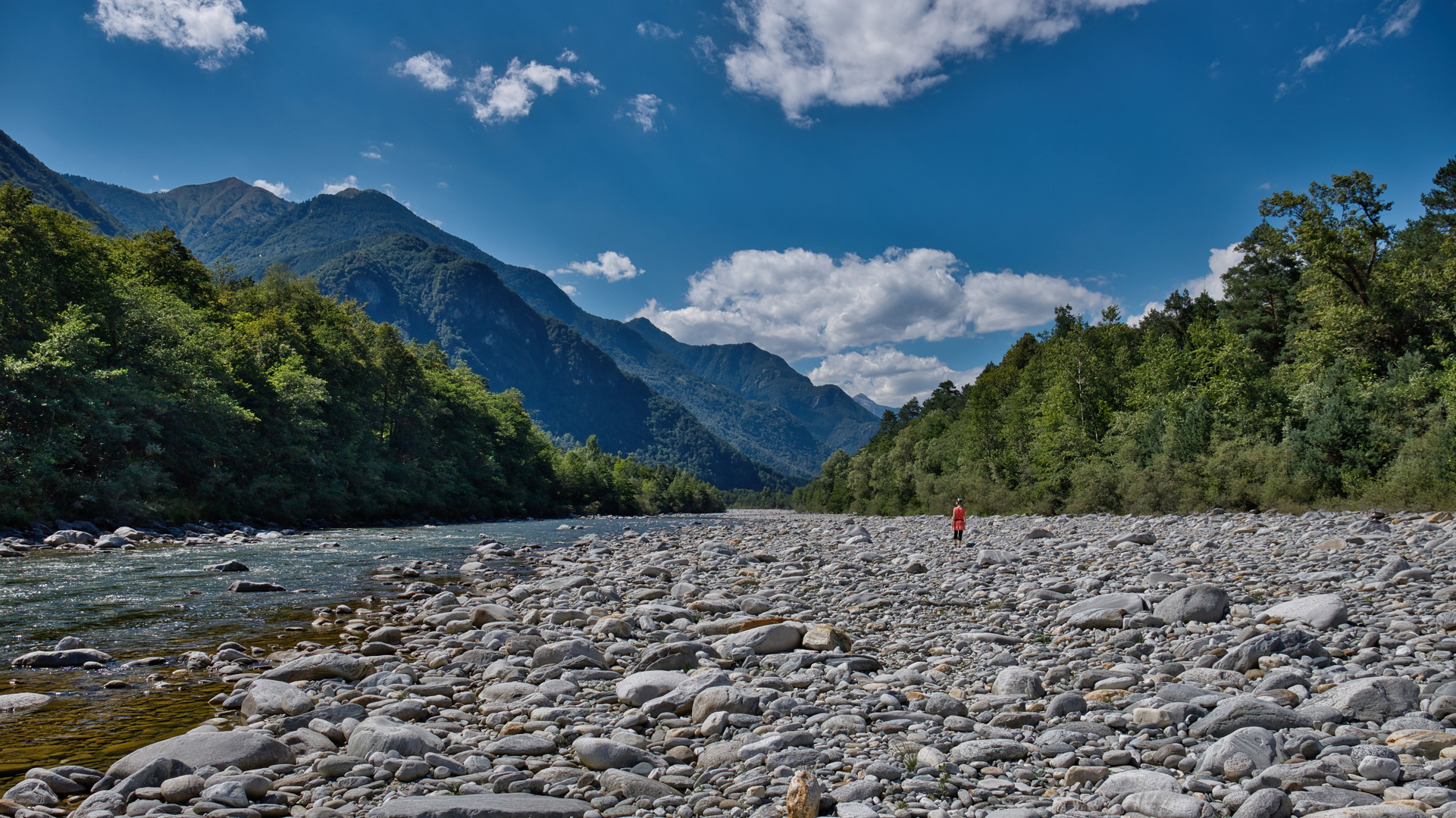 Die trockene Maggia