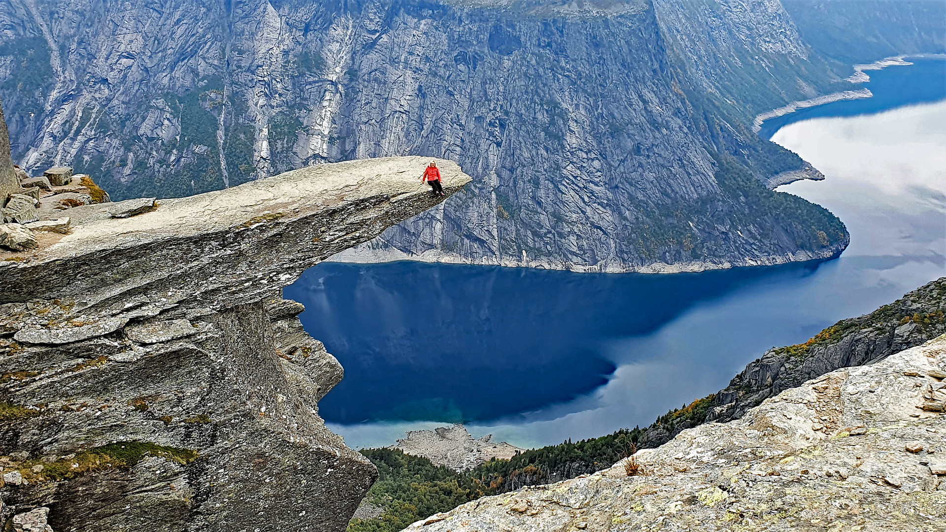 Die Trolltunga (Trollzunge) ist erreicht!