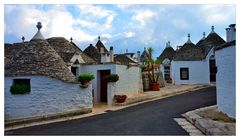 Die Trulli - Bauten in Alberobello (Italien)