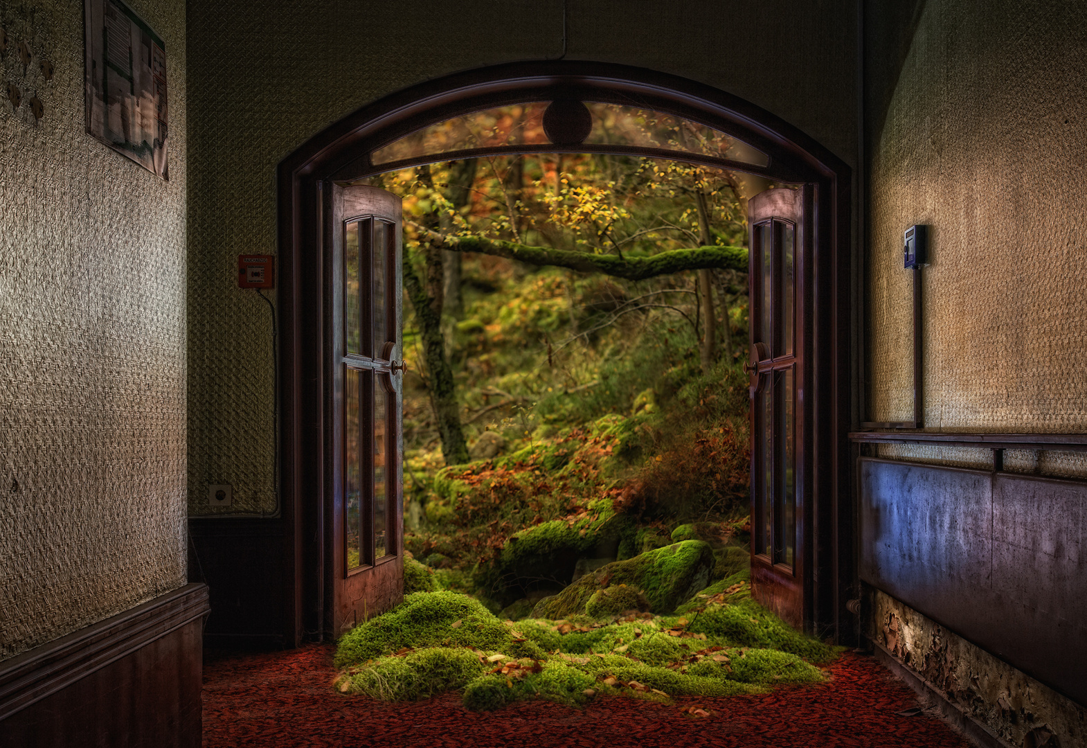 die tür Foto & Bild | marodes, fotomontage, bearbeitungs - techniken