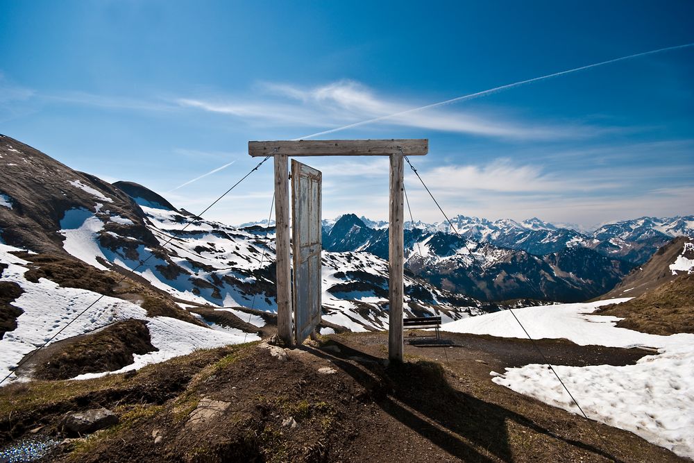 Die Tür der Alpen