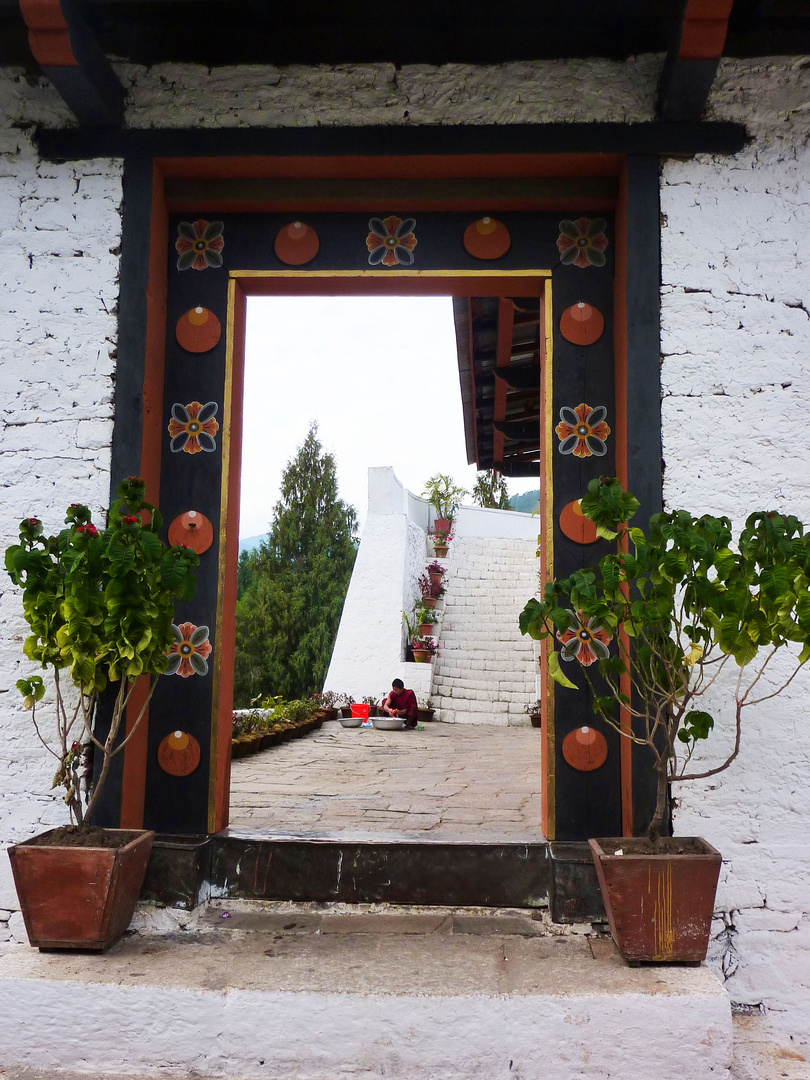 die Tür in eine andere Welt - Punakha Dzong