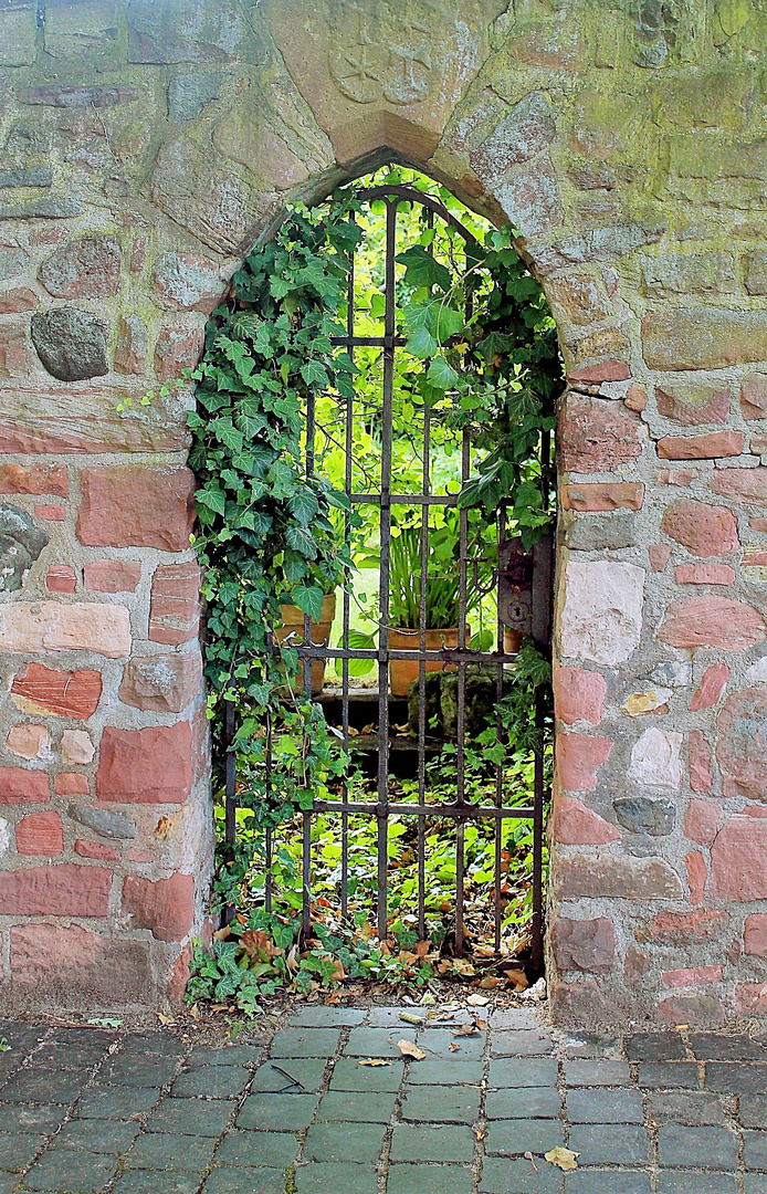 Die Tür ins Grüne