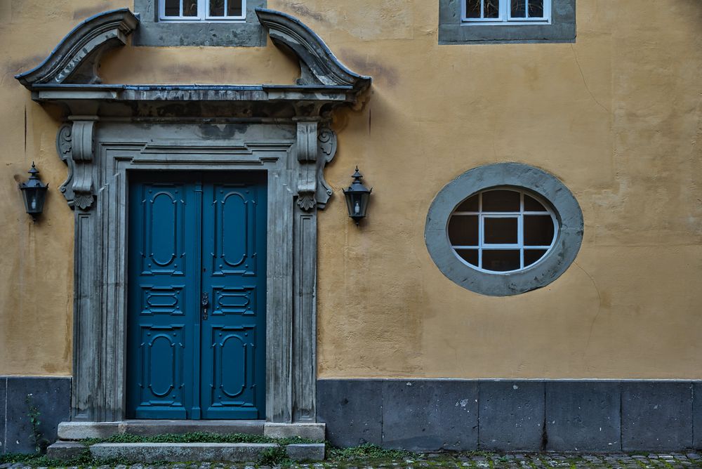 Die Tür zum Schloss