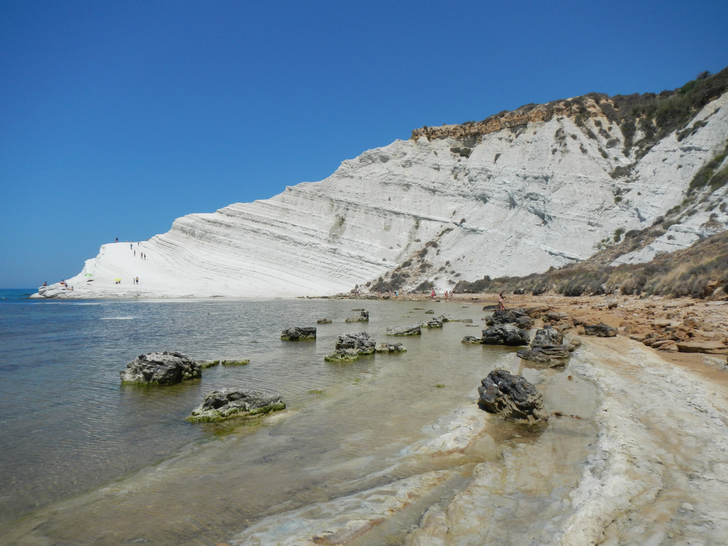 Die Türkentreppen  (Scala dei Turchi)