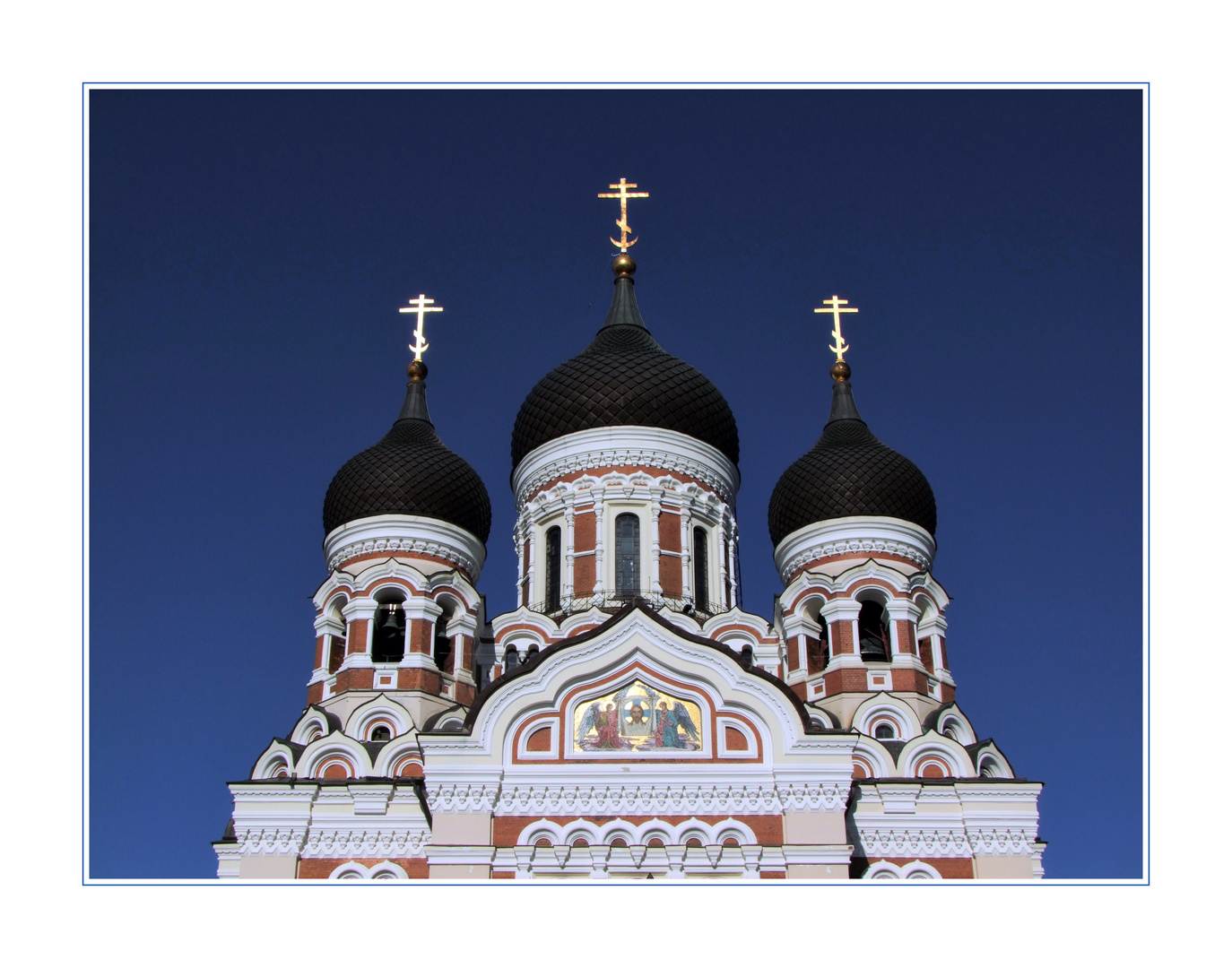 Die Türme der Kathedrale in Tallinn