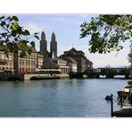 Die Türme des Grossmünsters