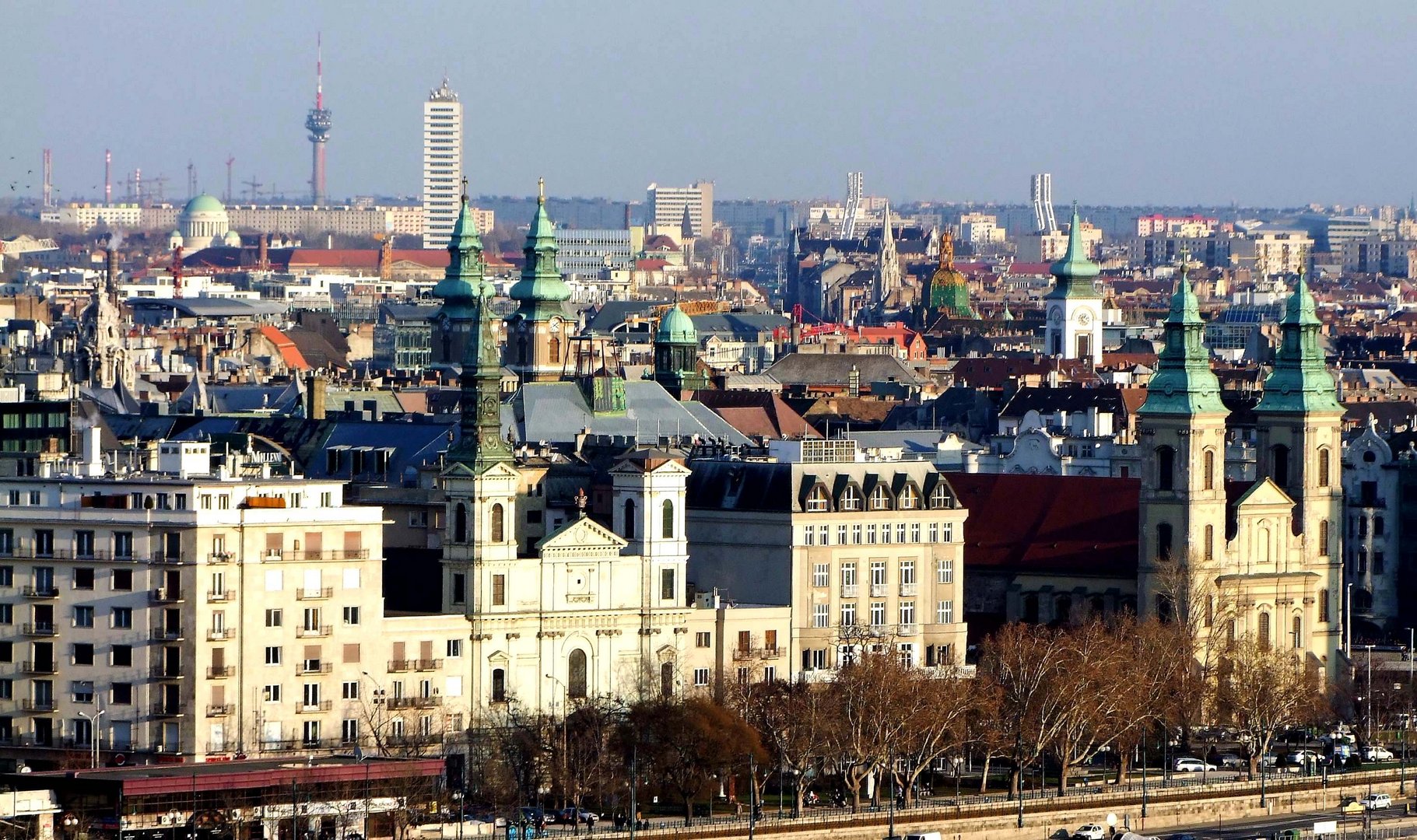 Die Türme einer Stadt, Buadapest