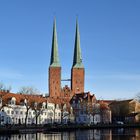 Die Türme vom Dom zu Lübeck