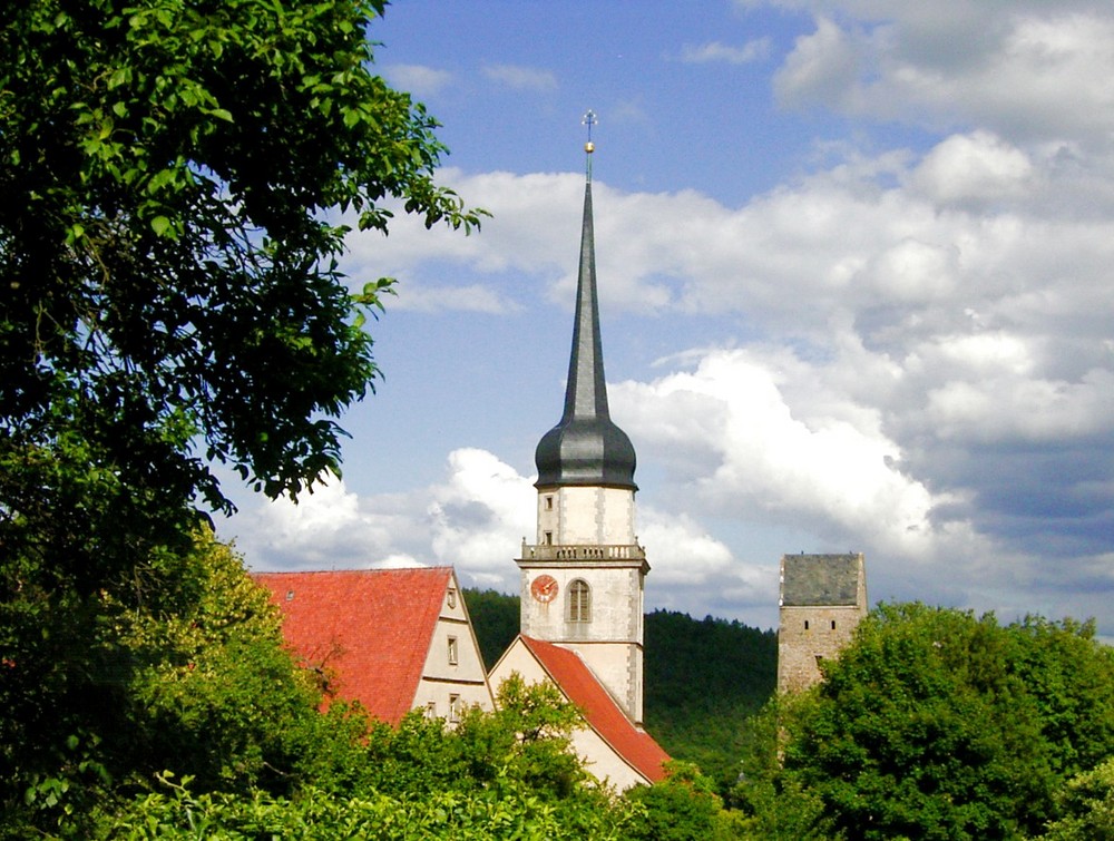 Die Türme von Bischhofsheim