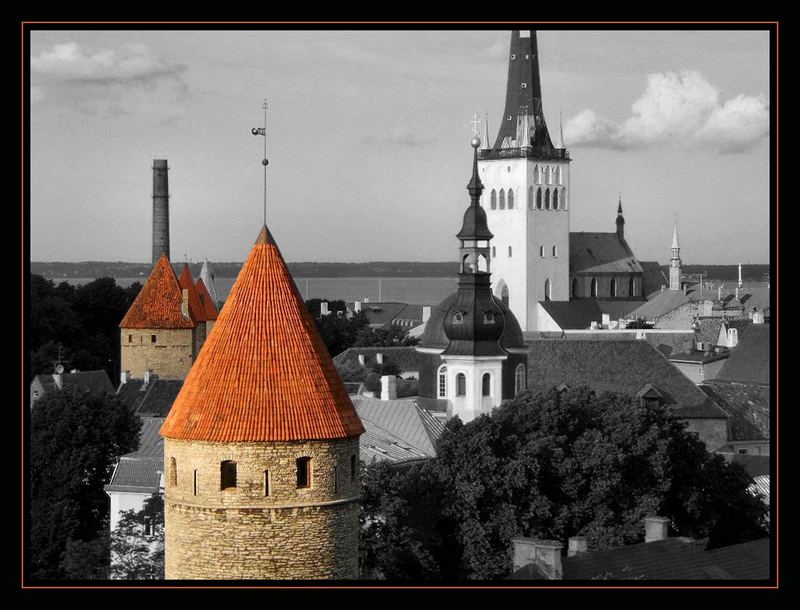 Die Türme von Tallinn