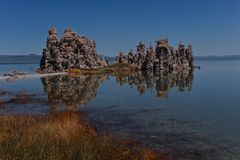 die "tuffas" im mono lake