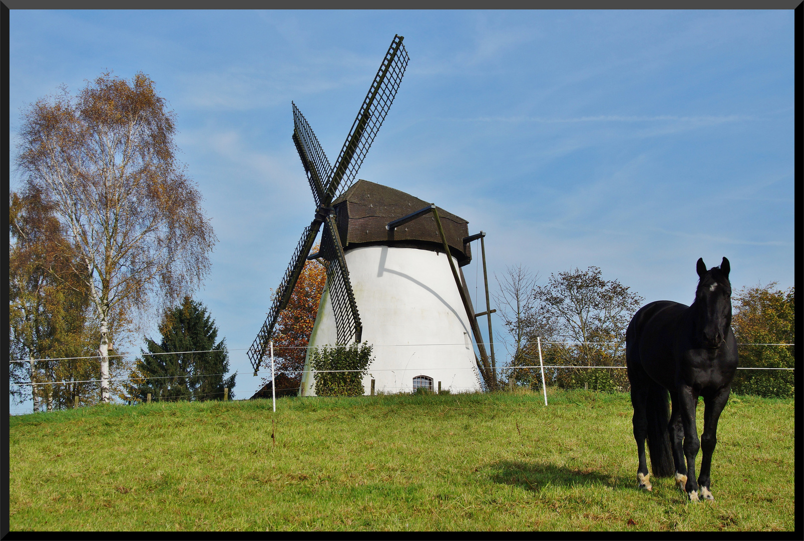 Die Turmwindmühle von Reken