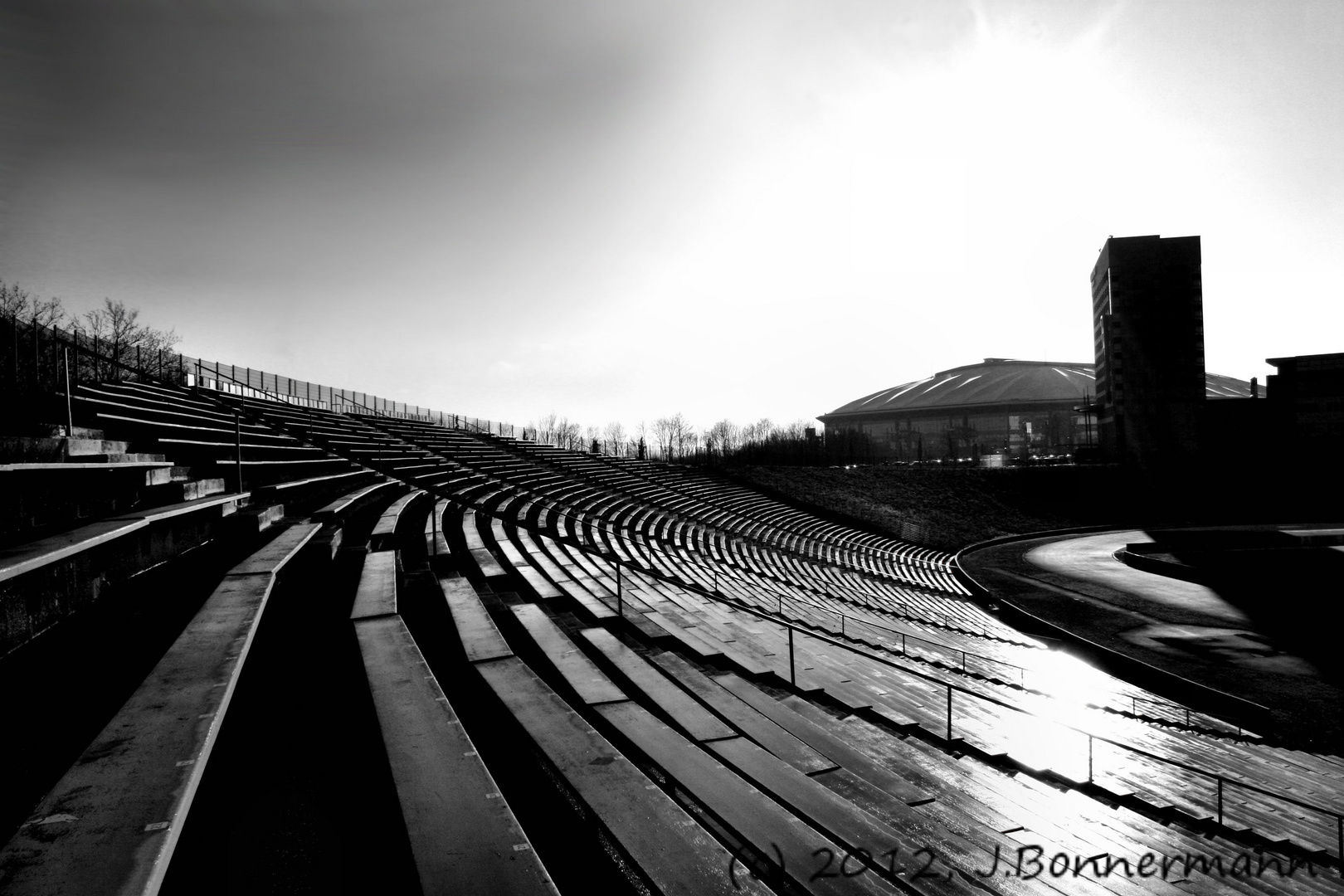 Die Turnhalle...und meine alte Liebe...Parkstadion