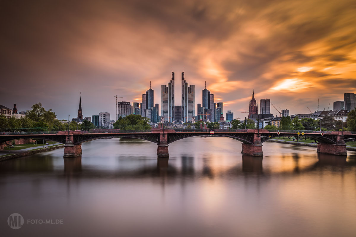 die Twin Towers von Mainhattan