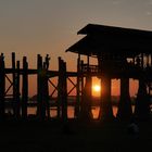 Die U-Bein-Brücke in Myanmar