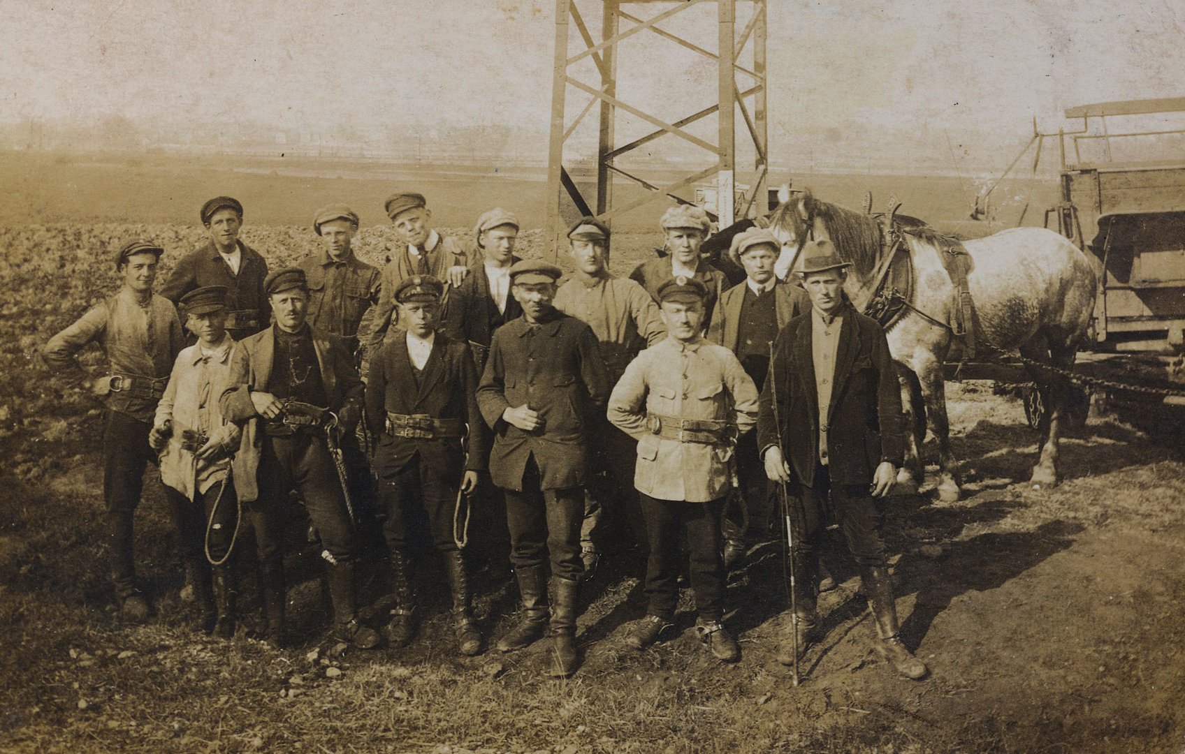 Die Überlandleitung für Elektrizität wurde 1923 gebaut.