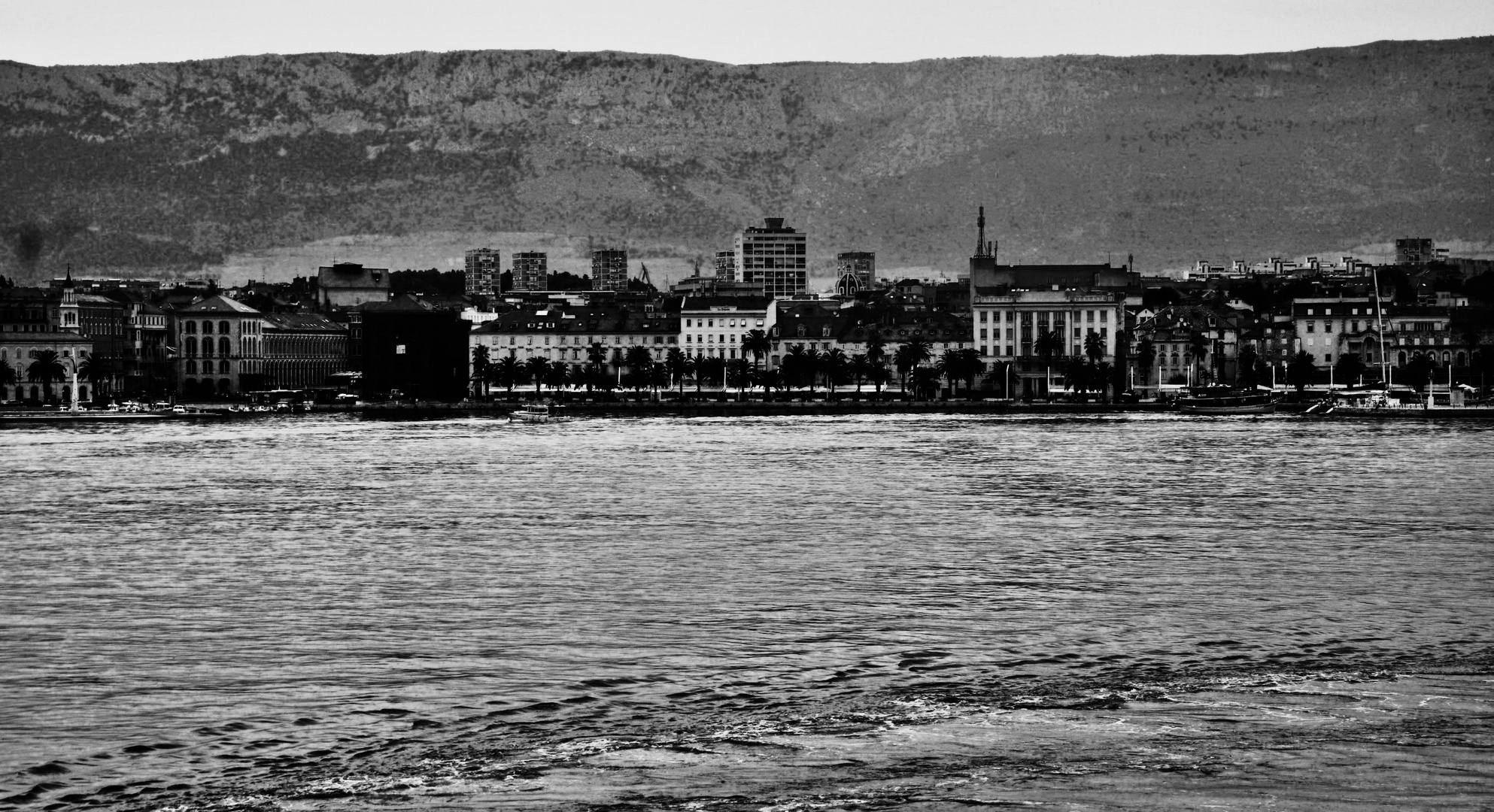 Die Uferpromenade von Split