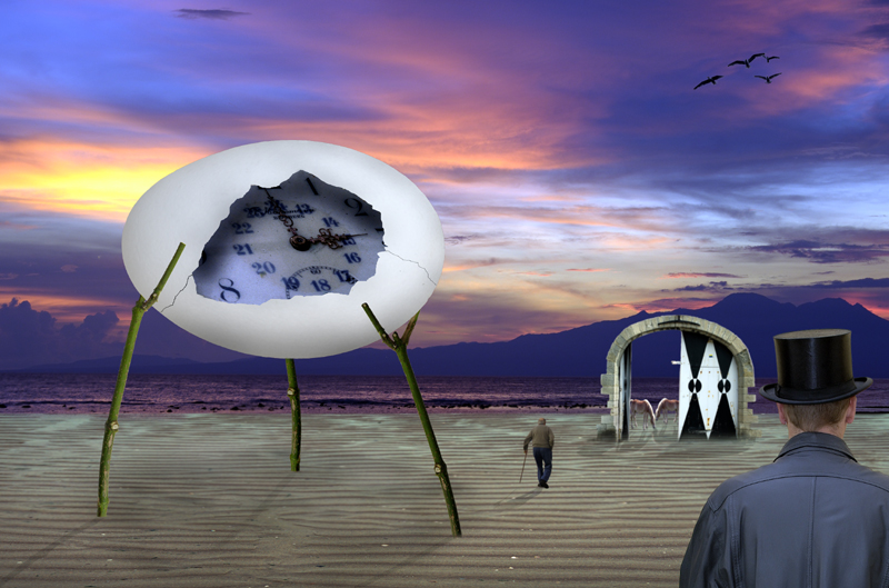 Die Uhr des Lebens Foto & Bild fotomontage, surreal, digitalart