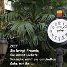 Die Uhr läuft..