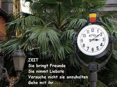 Die Uhr läuft..