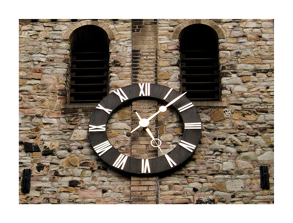 Die Uhr von St. Johann