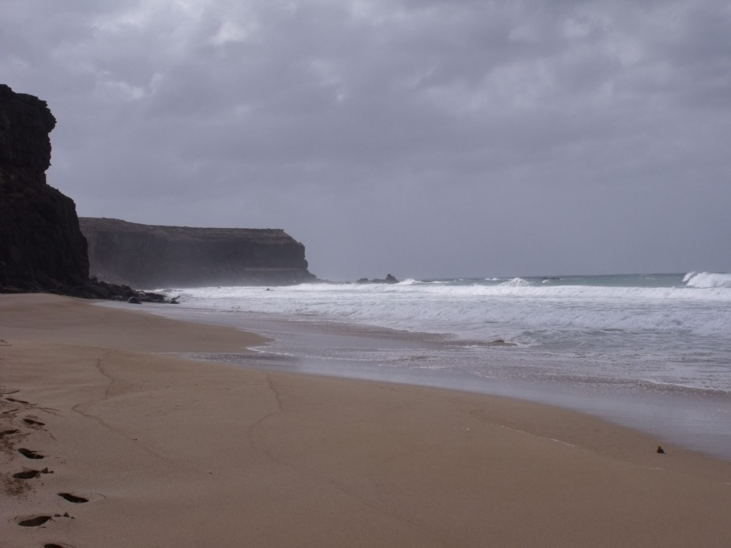 die unberührte Westküste von Fuerteventura