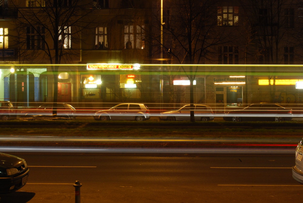 Die (un)sichtbare Straßenbahn