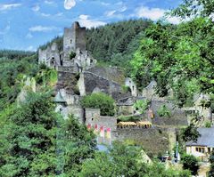 Die Unterburg in Manderscheid