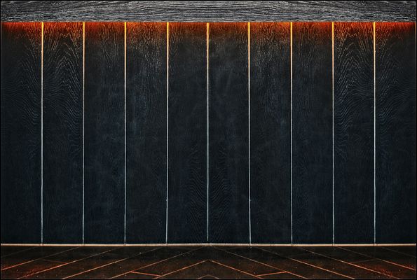 Die untere Ansicht einer Theke in einem Cafè in Leinefelde