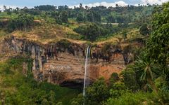 die untere stufe des sipi falls