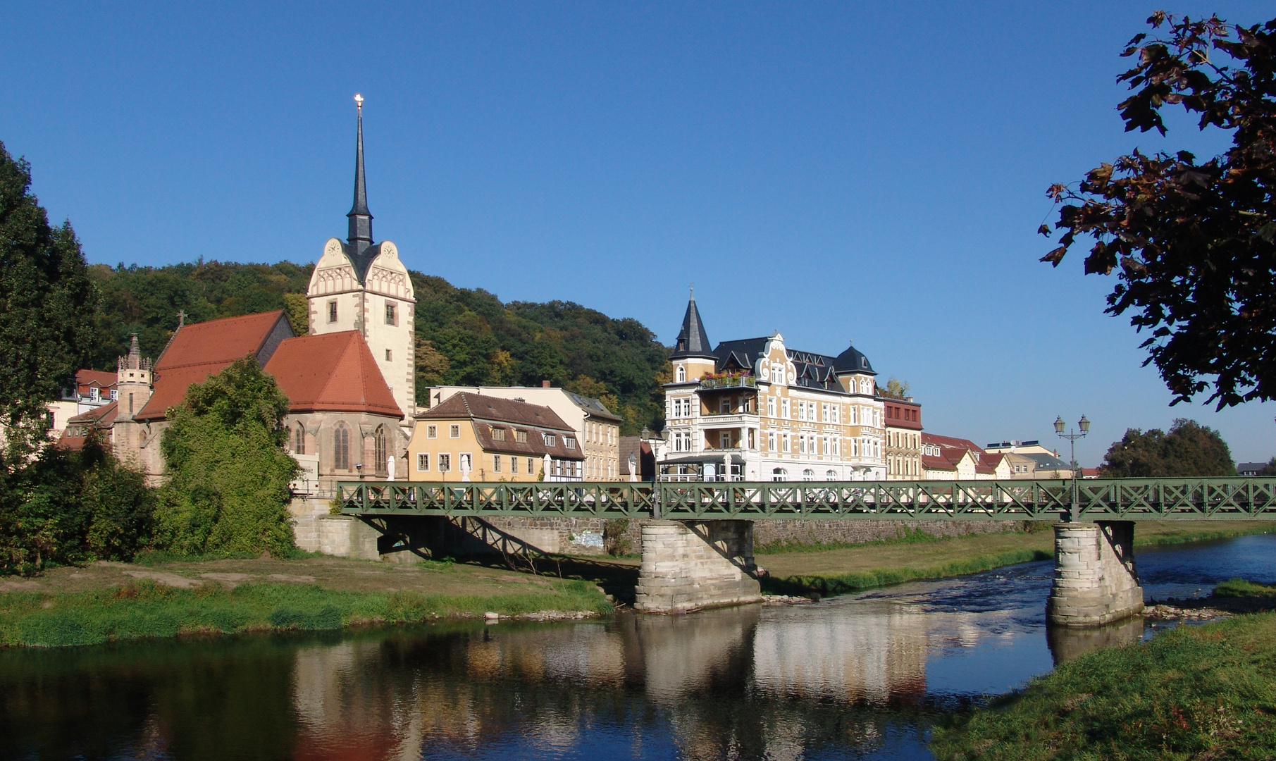 die Untermhäuser Brücke in Gera