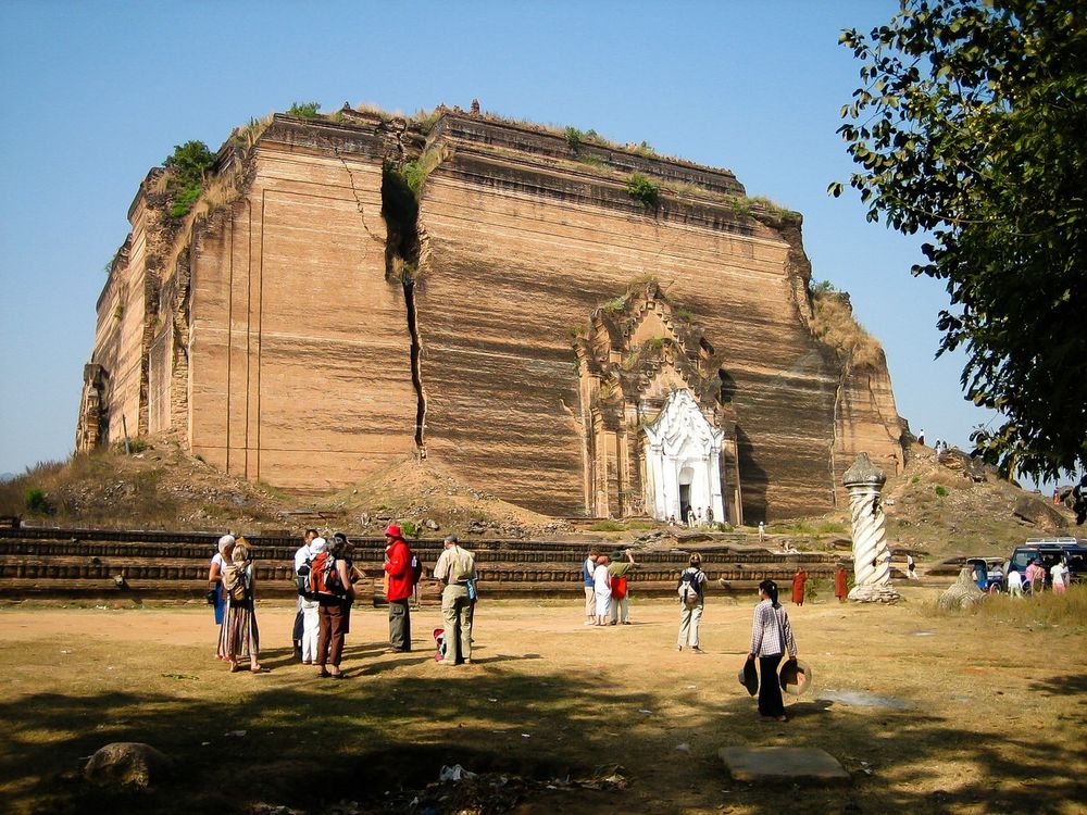 Die unvollendete Pagode von Mingun (Myanmar)