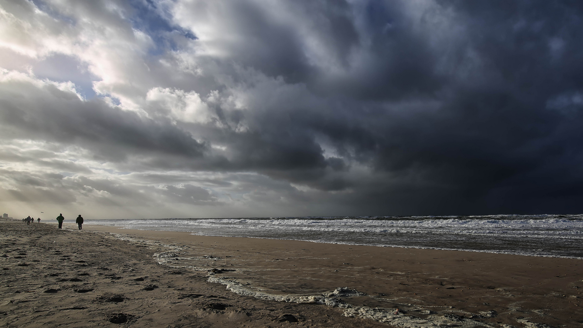 Die Unwetterfront