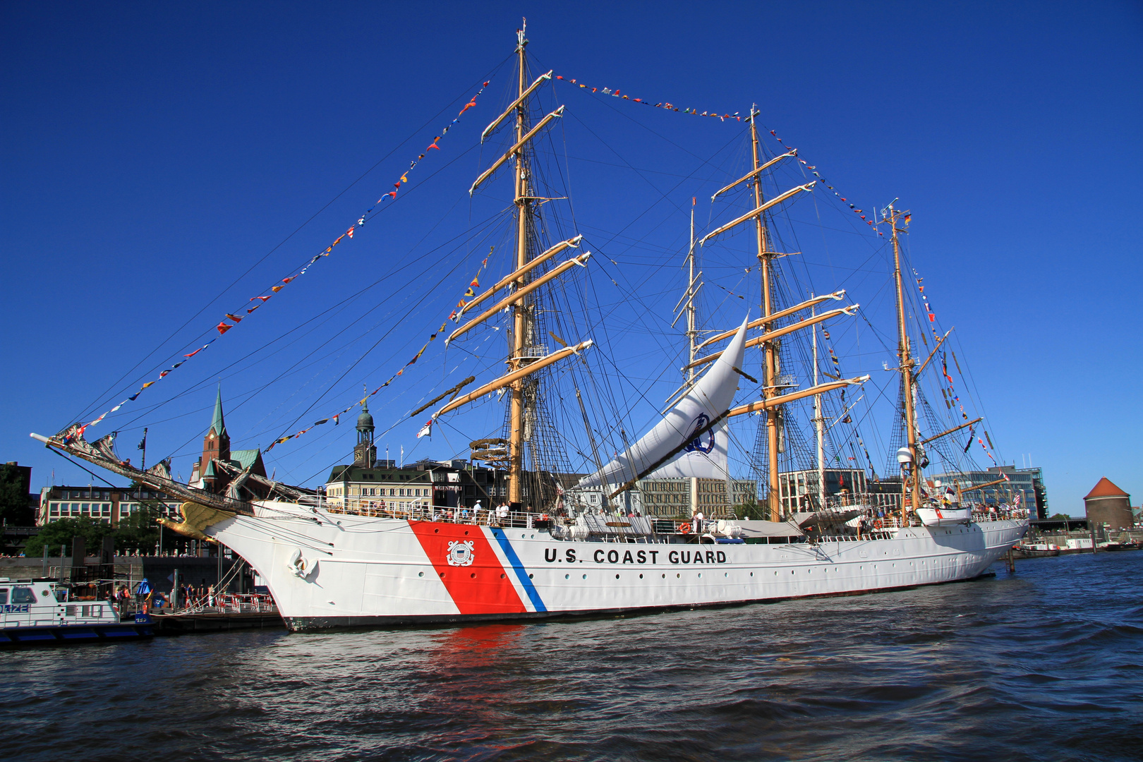 Die US Coast Guard zu Besuch in Hamburg