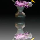  die Vase mit Blümchen