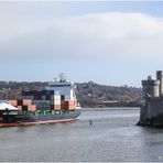 die Vegi Stockholm vor Blackrock Castle