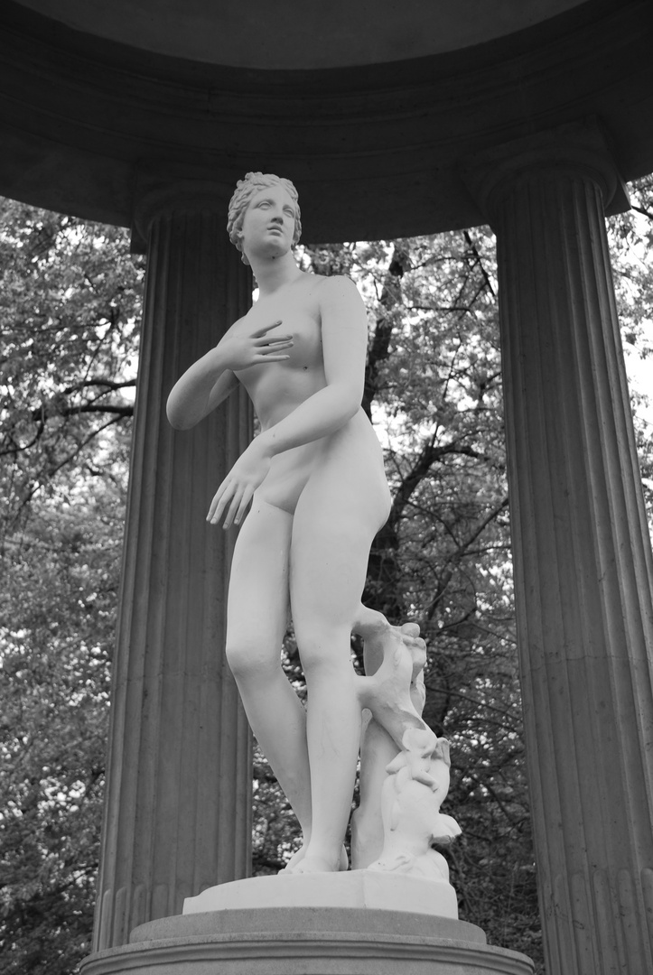 Die Venus im Venustempel Park Wörlitz