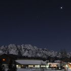 Die Venus über dem Wetterstein