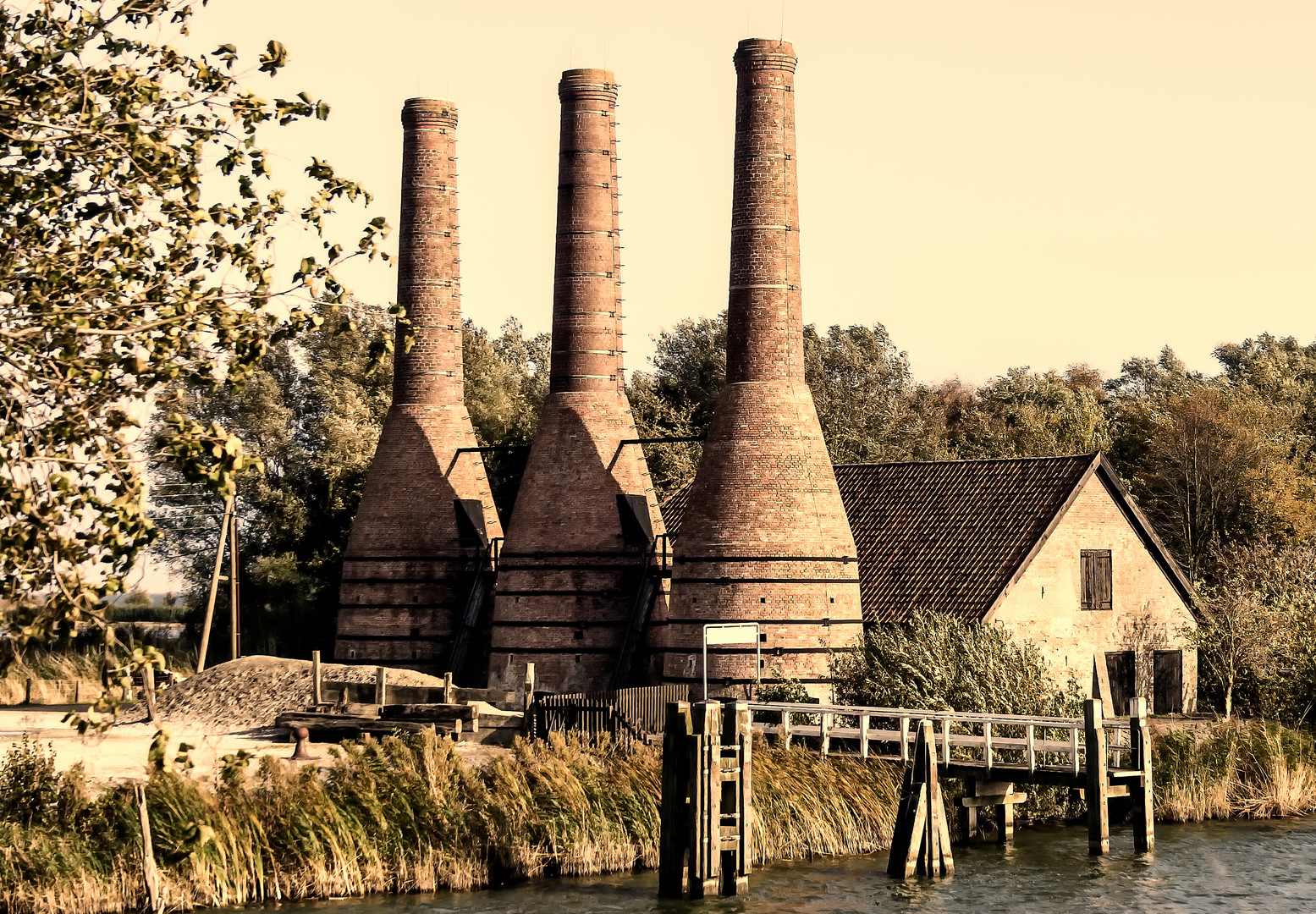 Die verfluchte und geliebte "Zuyderzee" (heutzutage IJsselmeer Niederlanden)