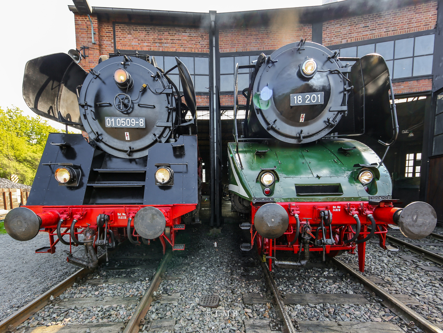 Die verkleideten Fronten