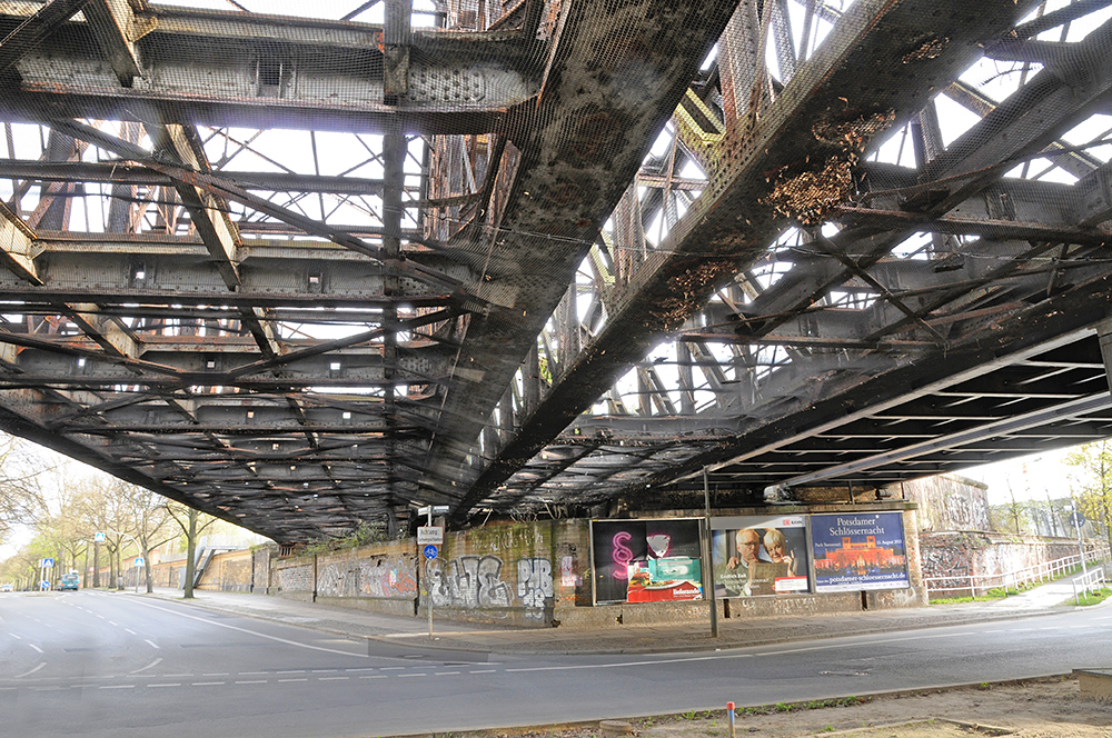 Die verrostete Liesenbrücke