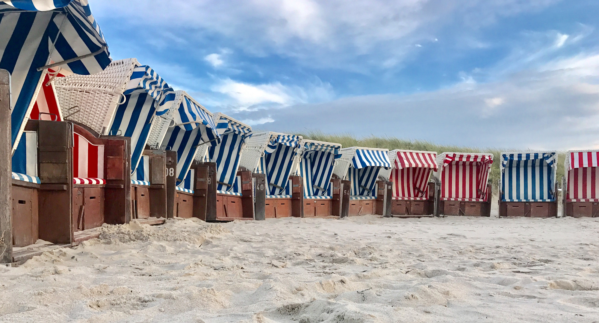 Die Versammlung der Strandkörbe