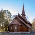 Die versetzte Kirche von Albrechtsburg nach Stiege