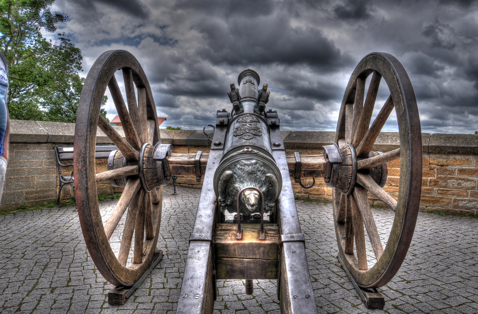 Die Verteidigung von Burg Hohenzollern