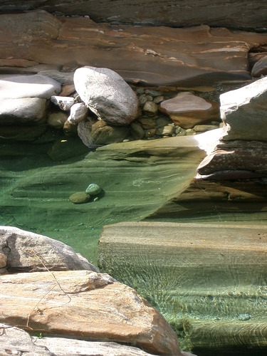 Die Verzasca bei Lavertezzo