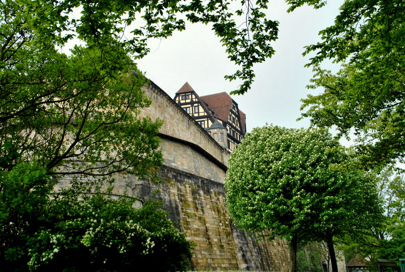 Die Veste Coburg während eines Spazierganges "rundherum"